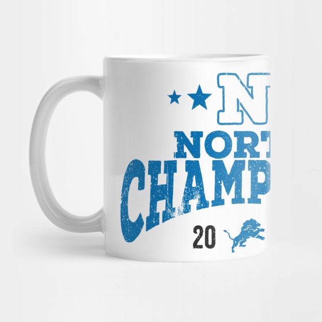 nfc north champions - detroit lions by Tompol Mikun